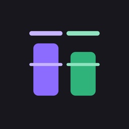 Gemel app icon, dark