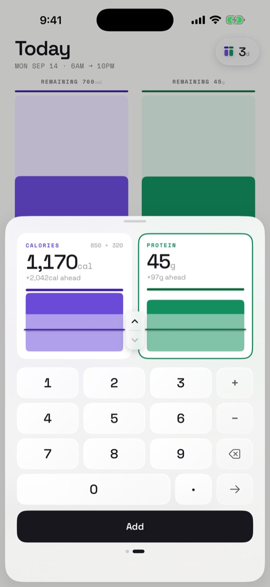 Logging a number
